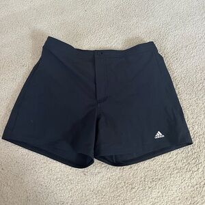 Adidas small black shorts